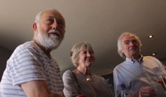Mike Brereton with Organisers Roger Scott and partner Lorraine