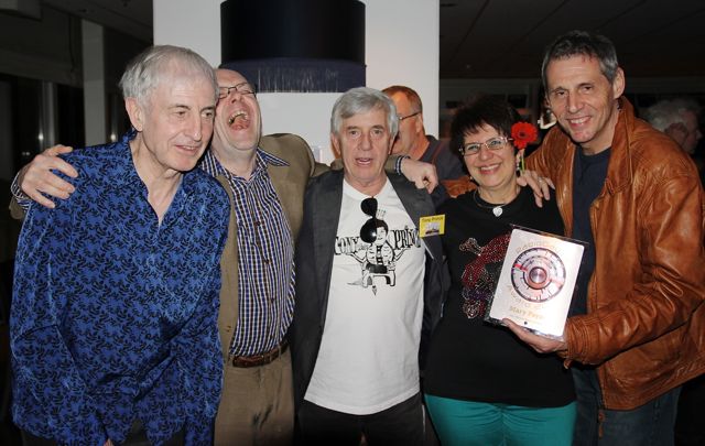 Celebrating with the award-winning Mary