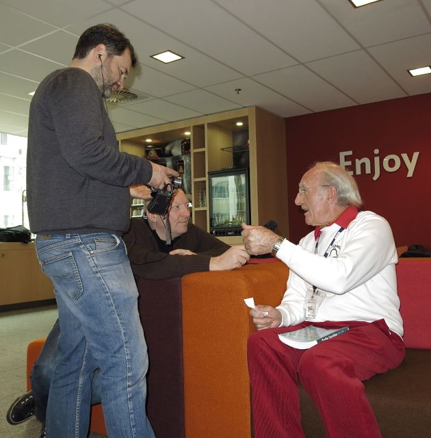 Interviewing Alan 'Neddy' Turner