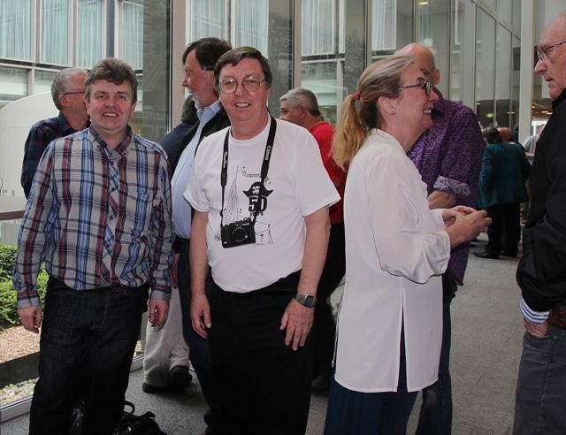 Kenny Tosh,  Chris Payne and Christine Hatt