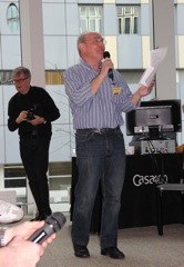 Ray Clark is moderator for the huge Caroline Sixties panel