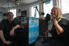 Co-presenters Tony C and Sharon Smith